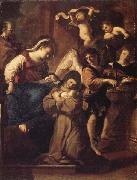Giovanni Francesco Barbieri Called Il Guercino The Vistion of St.Francesca Romana oil painting picture wholesale